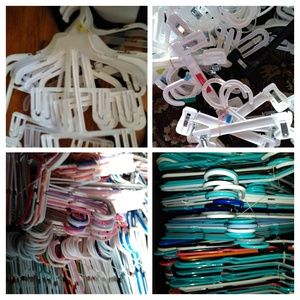 42 hangers: pants, adult & kids outfits hangers